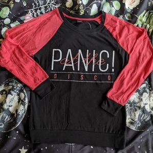 NWT Panic! at the Disco Long Sleeve Top